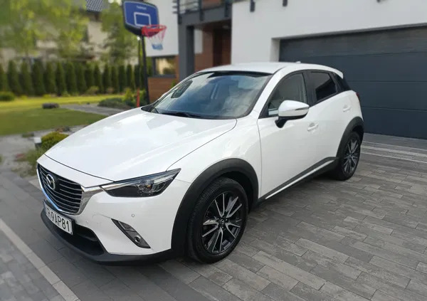 mazda cx-3 mazowieckie Mazda CX-3 cena 78900 przebieg: 74000, rok produkcji 2017 z Ostrołęka